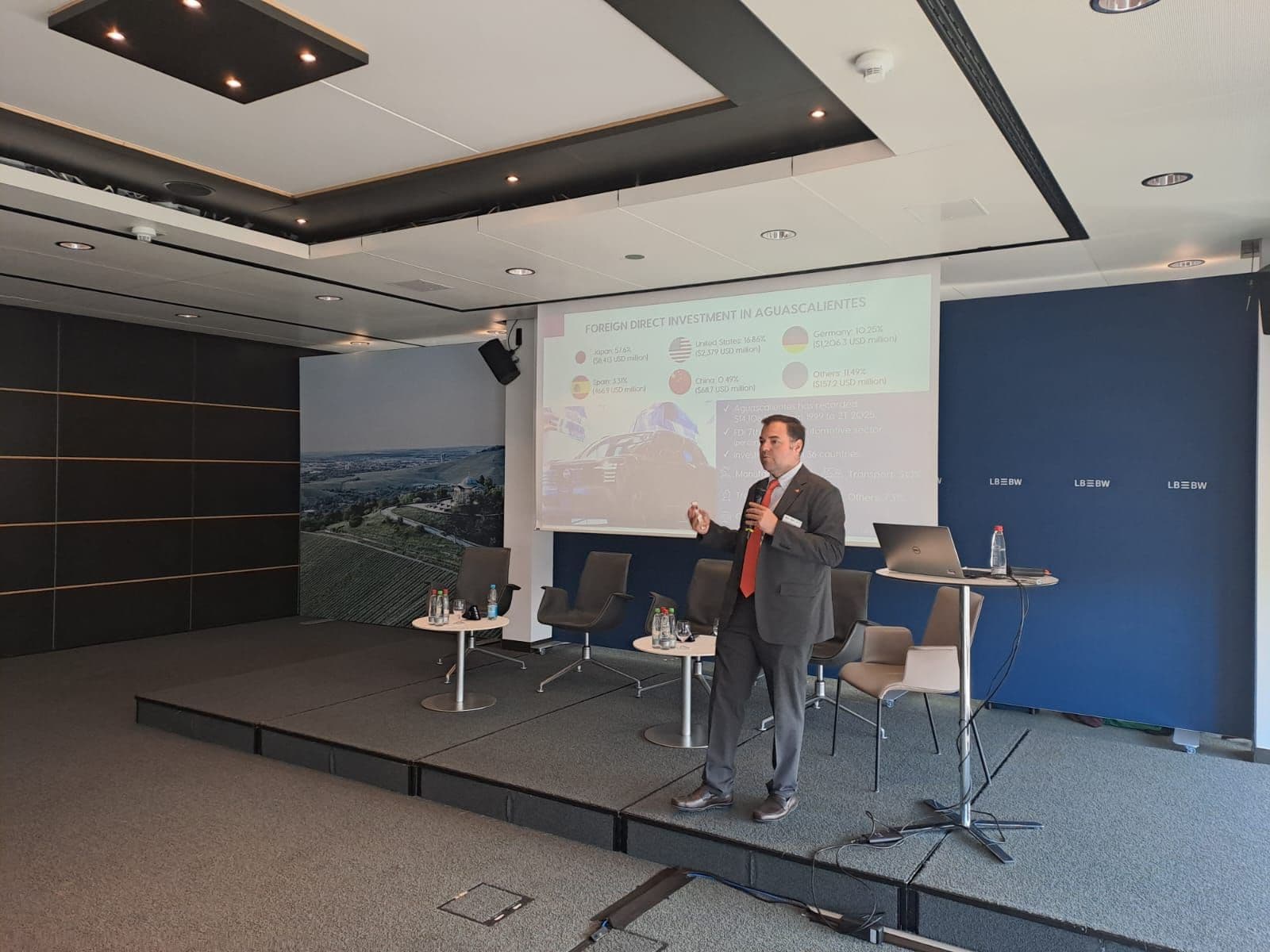 Mexico in a Changing Global Economy — Landesbank Baden-Württemberg, panel and networking floor.