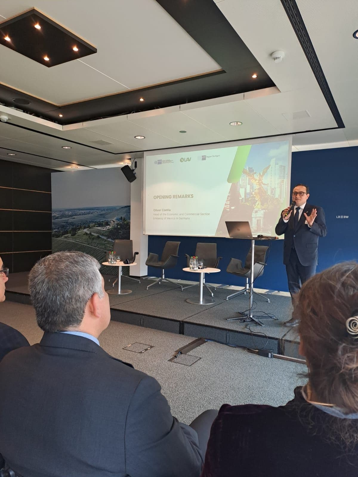 Mexico in a Changing Global Economy — Landesbank Baden-Württemberg, panel and networking floor.