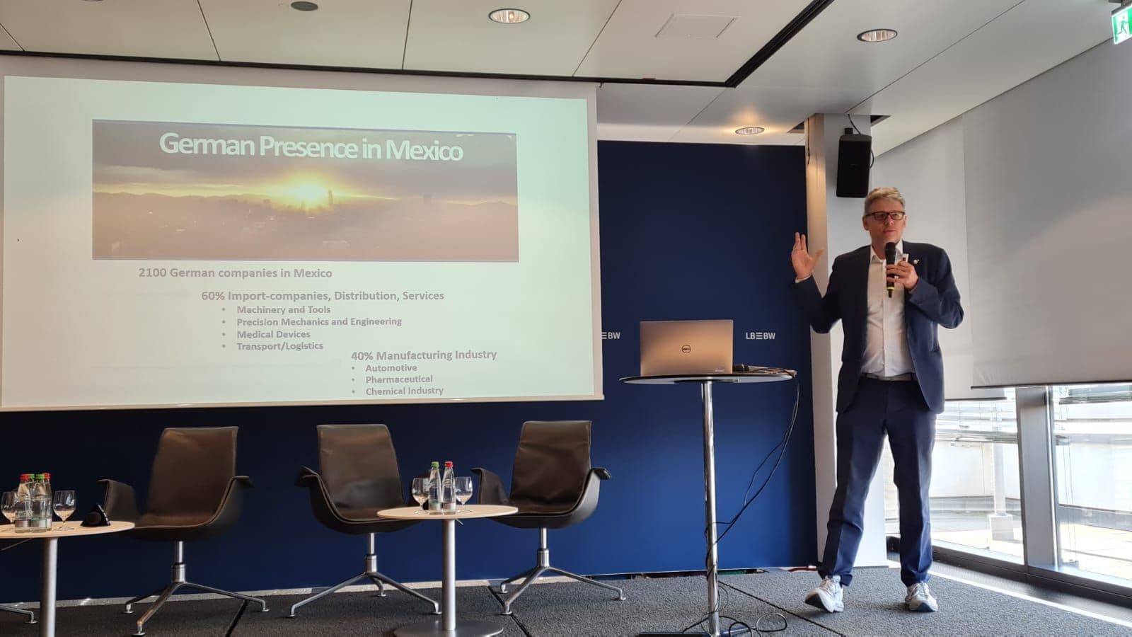 Mexico in a Changing Global Economy — Landesbank Baden-Württemberg, panel and networking floor.