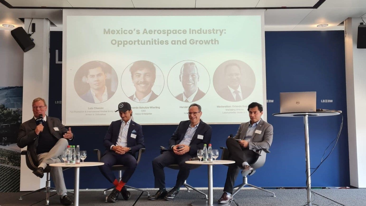 Mexico in a Changing Global Economy — Landesbank Baden-Württemberg, panel and networking floor.